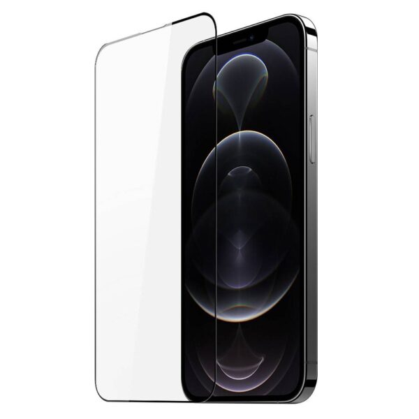 TechWave 5D Full Glue Tempered Glass for iPhone 13 Pro / 14 black