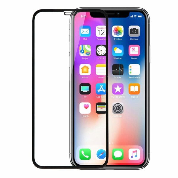 TechWave 5D Full Glue Tempered Glass for iPhone XS Max / 11 Pro Max black