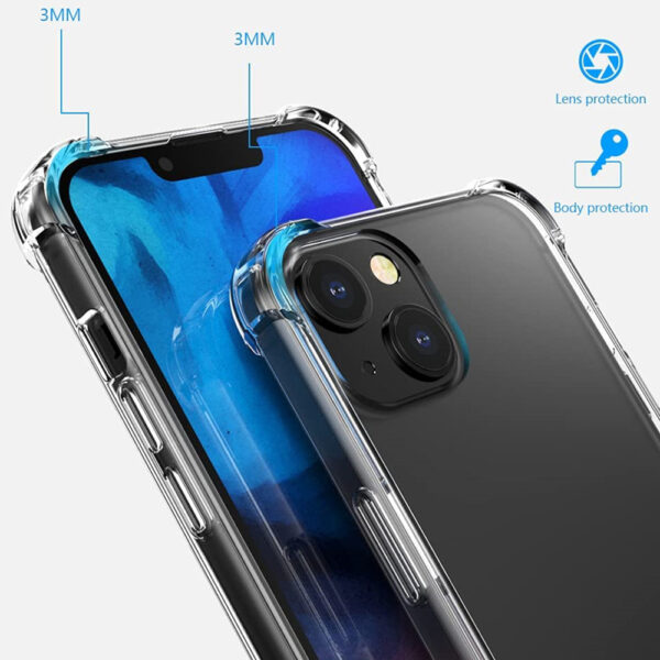 TechWave Armor Antishock 0,5mm case iPhone 7 / 8 / SE 2020 / SE 2022 transparent