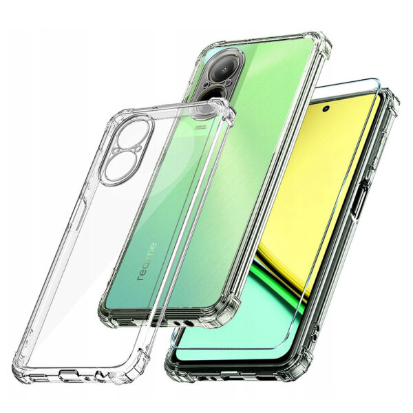 TechWave Armor Antishock case for Realme C67 4G transparent