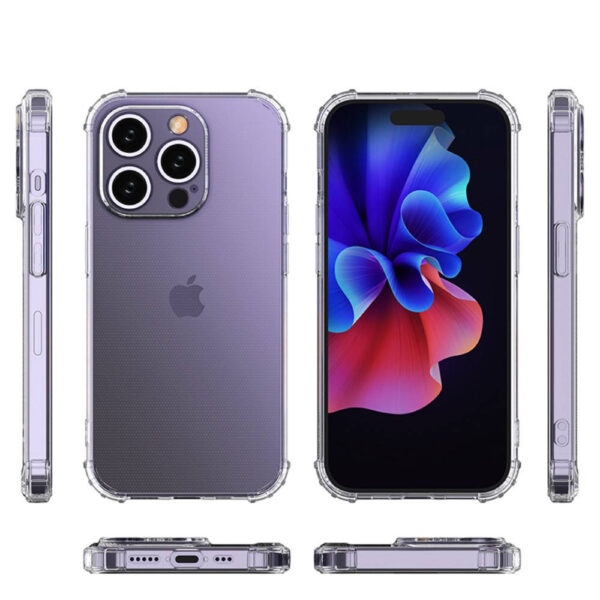 TechWave Armor Antishock case for iPhone 15 Pro transparent