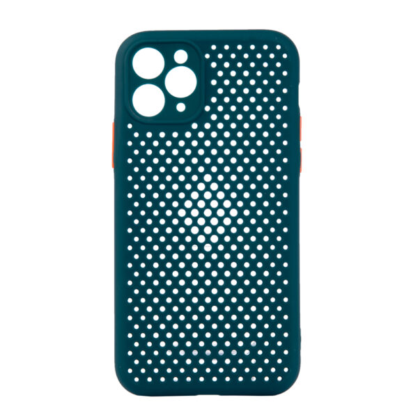 TechWave C thru case for iPhone 11 Pro green / orange