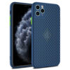 TechWave C thru case for iPhone 11 Pro navy blue / lime