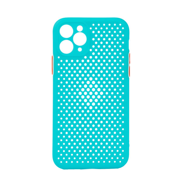 TechWave C thru case for iPhone 11 Pro turquoise / orange