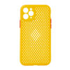 TechWave C thru case for iPhone 11 Pro yellow / red