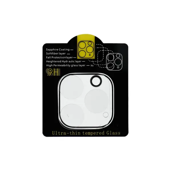 TechWave Full Cover Camera Tempered Glass for iPhone 12 Pro