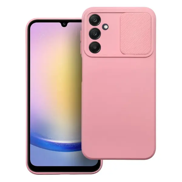 TechWave Camslider case for Samsung Galaxy A25 5G light pink