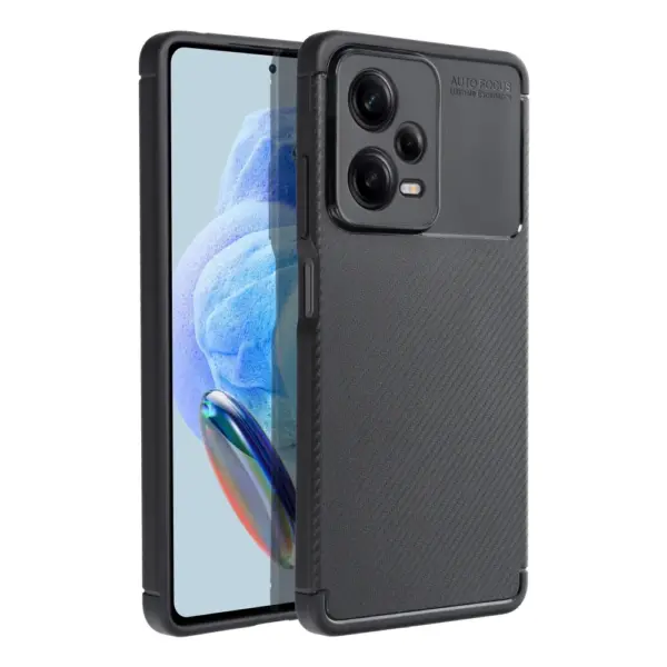 TechWave Carbon Fiber case for Xiaomi Redmi Note 12 Pro 5G black