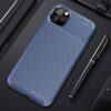 TechWave Carbon Fiber case for iPhone 12 Pro Max navy blue