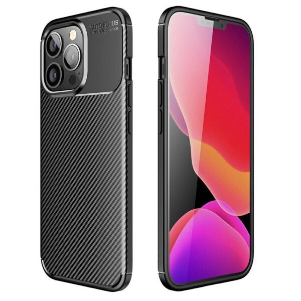 TechWave Carbon Fiber case for iPhone 13 Pro black
