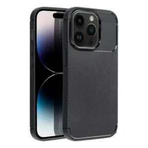 TechWave Carbon Fiber case for Xiaomi Redmi Note 12 Pro 5G black
