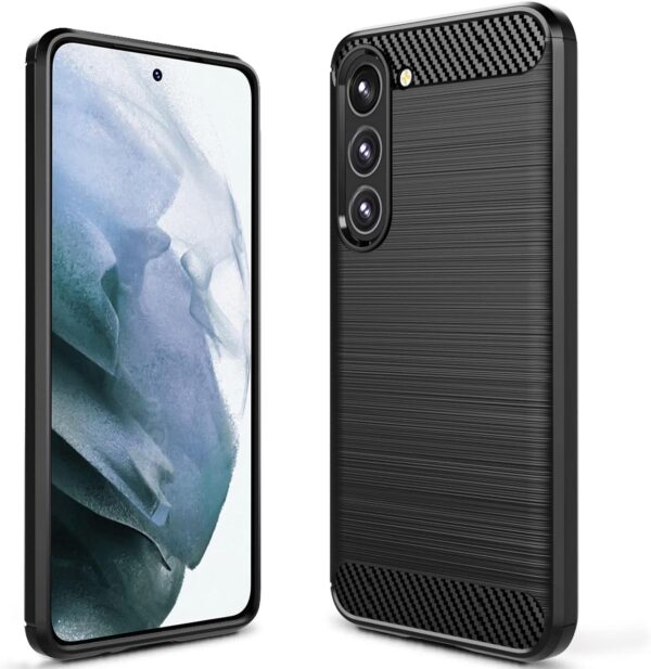 TechWave Carbon case for Samsung Galaxy S23 FE black