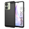 TechWave Carbon case for Xiaomi Redmi 13C / Poco C65 black