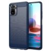 TechWave Carbon case for Xiaomi Redmi Note 10 / 10S navy blue
