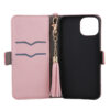 TechWave Chic case for iPhone 14 Pro pink / white