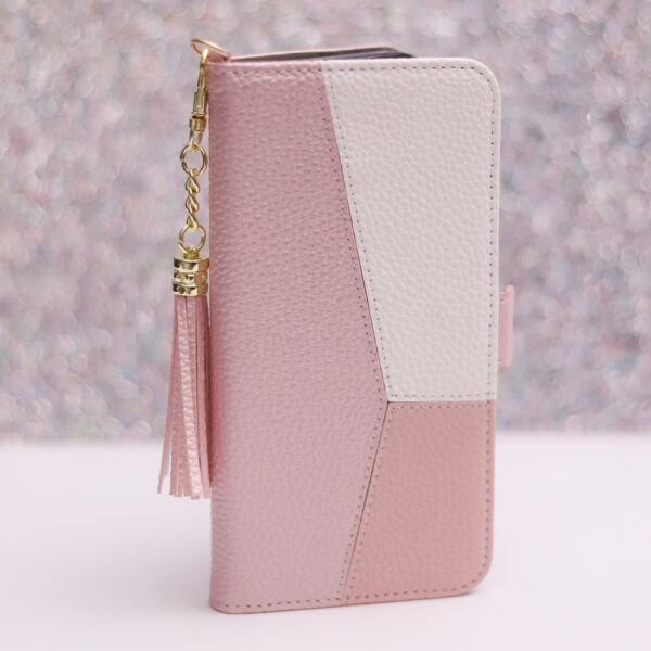 TechWave Chic case for iPhone 14 Pro pink / white