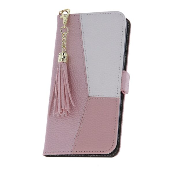 TechWave Chic case for iPhone 14 pink / white