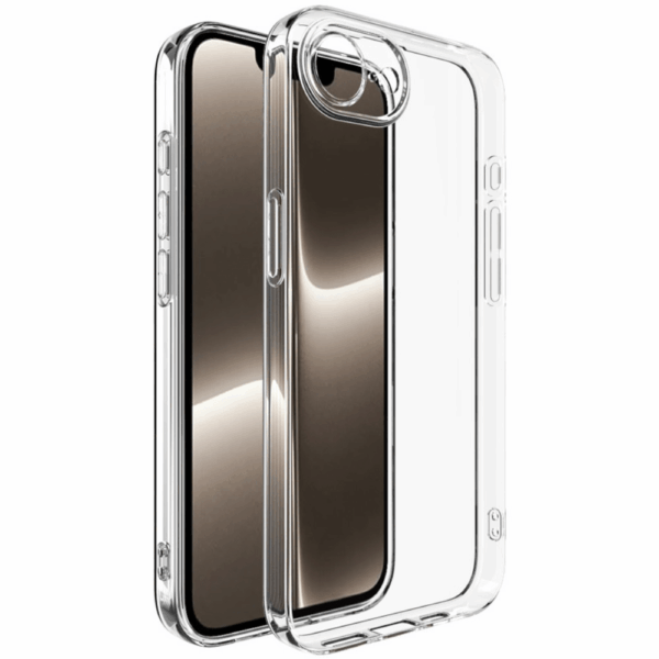 TechWave Clear 2mm case for Apple iPhone 16e (camera protection)