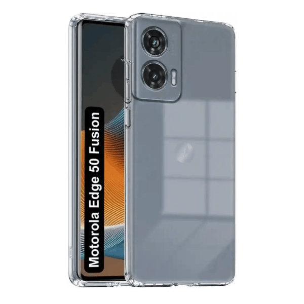 TechWave Clear 2mm case for Motorola Edge 50 Fusion (camera protection)