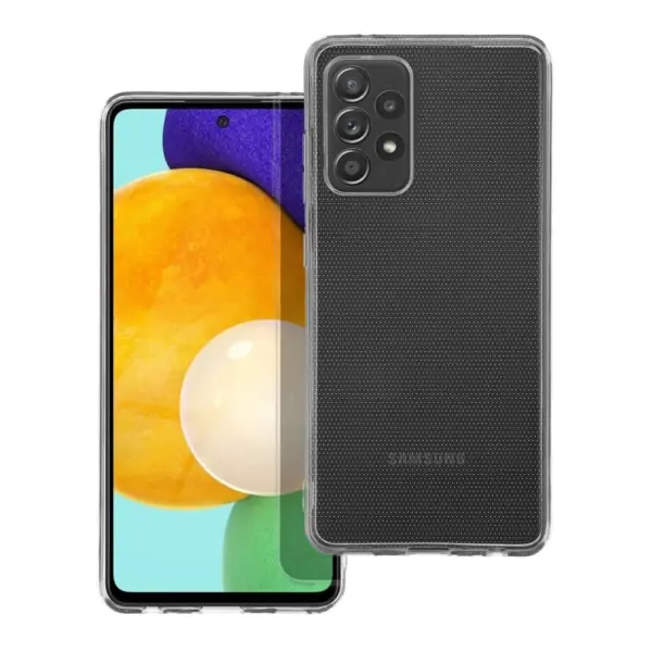 TechWave Clear 2mm case for Samsung Galaxy A52 5G / A52 LTE (4G) / A52S 5G (camera protection)