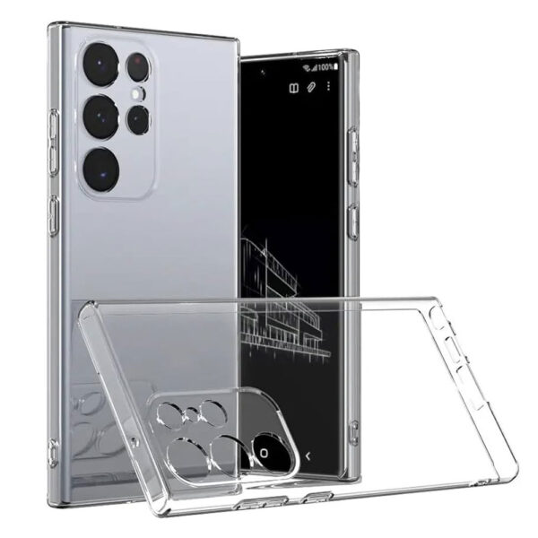TechWave Clear 2mm case for Samsung Galaxy S24 Ultra (camera protection)
