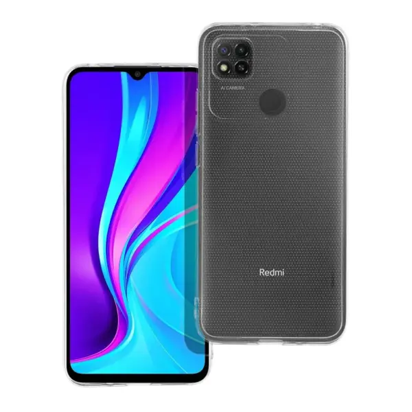 TechWave Clear 2mm case for Xiaomi Redmi 9C (camera protection)