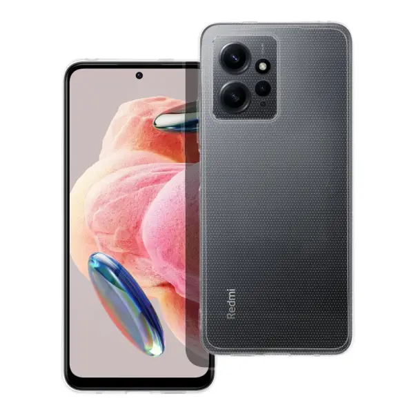 TechWave Clear 2mm case for Xiaomi Redmi Note 12 4G (camera protection)