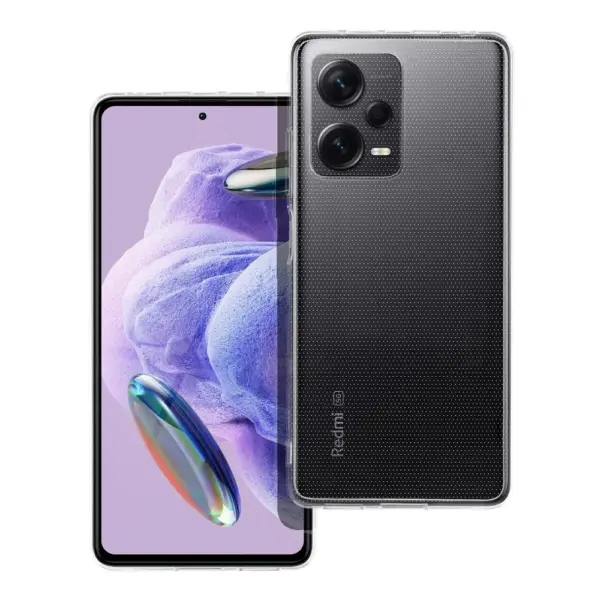 TechWave Clear 2mm case for Xiaomi Redmi Note 12 Pro+ 5G (camera protection)