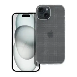 TechWave Lines Clear case for iPhone 15 transparent