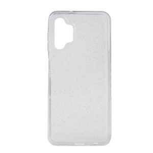 TechWave Clear Glitter case for Samsung Galaxy A34 transparent / silver