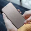 TechWave Curved Book case for Samsung Galaxy A15 5G grey