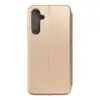 TechWave Curved Book case for Samsung Galaxy A25 5G gold