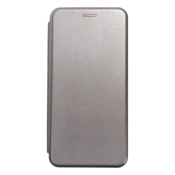 TechWave Curved Book case for Samsung Galaxy A56 grey