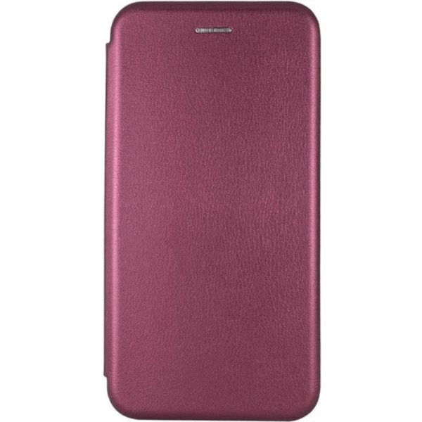 TechWave Curved Book case for Samsung Galaxy S23 burgundy