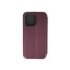 TechWave Curved Book case for iPhone 14 Pro burgundy