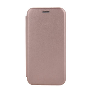 TechWave Curved Book case for iPhone 15 Plus rose gold