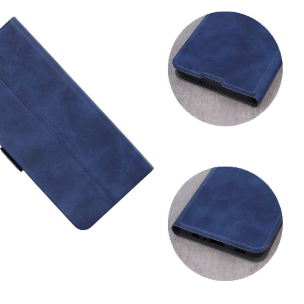 TechWave Elegant Feel case for iPhone 15 Pro Max navy blue