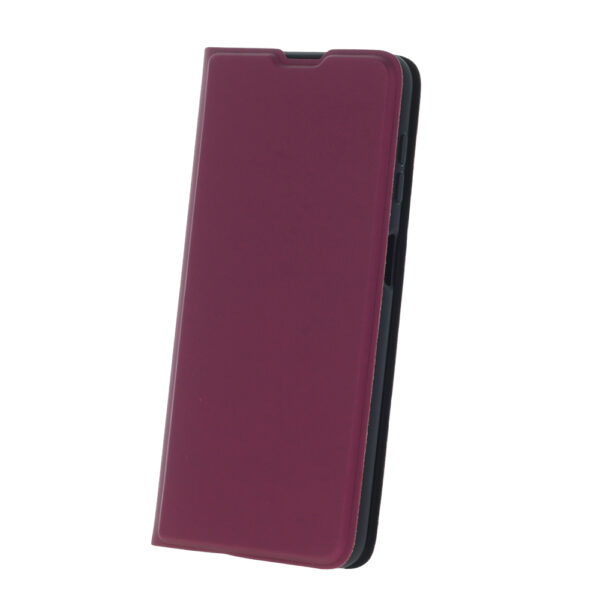TechWave Elegant Smart case for iPhone 15 Pro Max burgundy