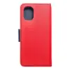 TechWave Fancy Book case for Motorola Moto G55 red / navy blue