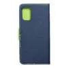 TechWave Fancy Book case for Samsung Galaxy A02s navy blue / lime