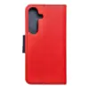 TechWave Fancy Book case for Samsung Galaxy S24 red / navy blue
