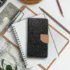 TechWave Fancy Book case for Xiaomi Redmi Note 11 Pro / 11 Pro 5G black/gold