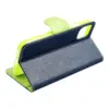 TechWave Fancy Book case for iPhone 13 Pro Max navy blue / lime