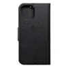TechWave Fancy Book case for iPhone 15 black