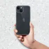 TechWave Glam case for iPhone 15 Plus transparent