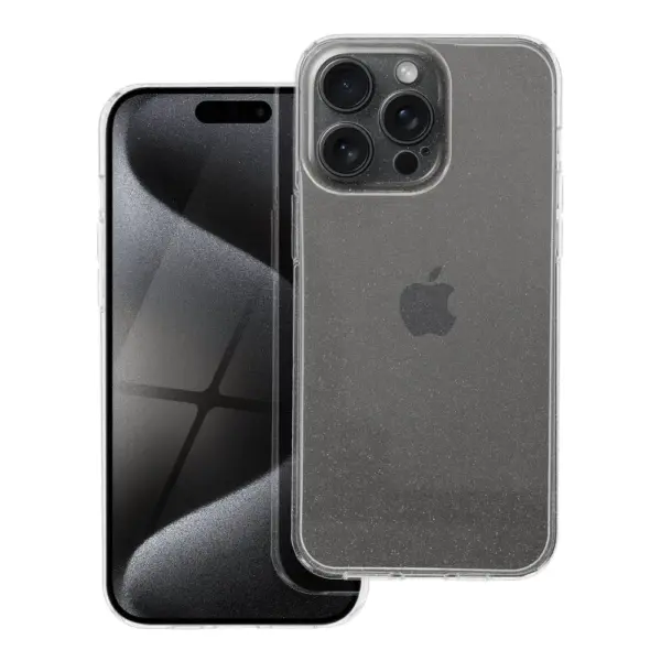 TechWave Glam case for iPhone 15 Pro Max transparent