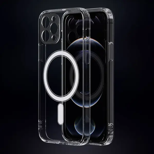 TechWave Magsafe Clear case for iPhone 14 Pro transparent (camera protection)