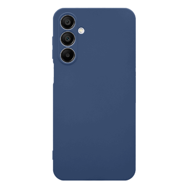TechWave Matt case for Samsung Galaxy S24 FE navy blue