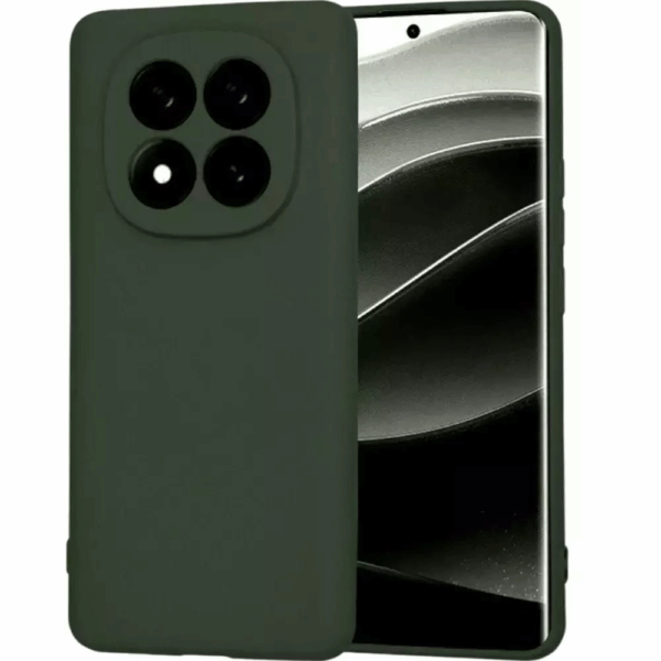 TechWave Matt case for Xiaomi Redmi Note 14 Pro 5G forest green
