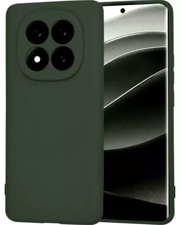 TechWave Matt case for Xiaomi Redmi Note 14 Pro 5G forest green